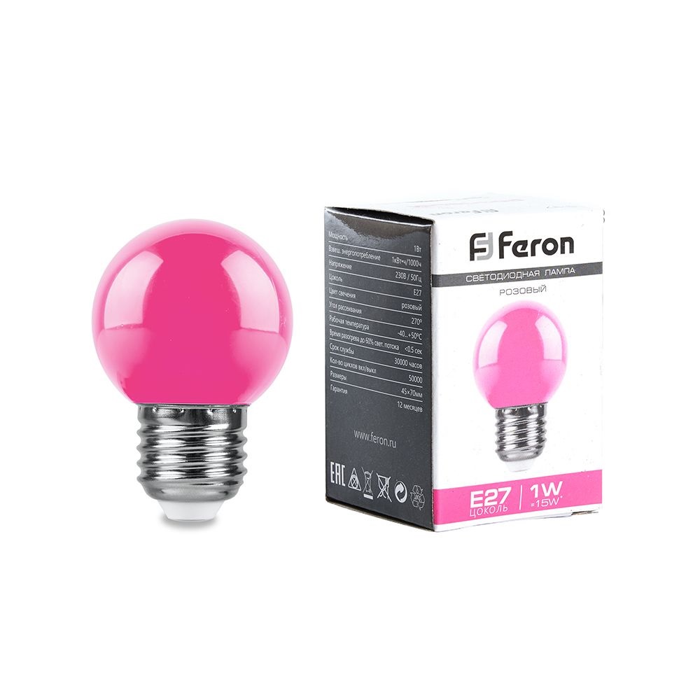 

Лампа светодиодная Feron Saffit LB-37 E27 1Вт K 38123, 38123
