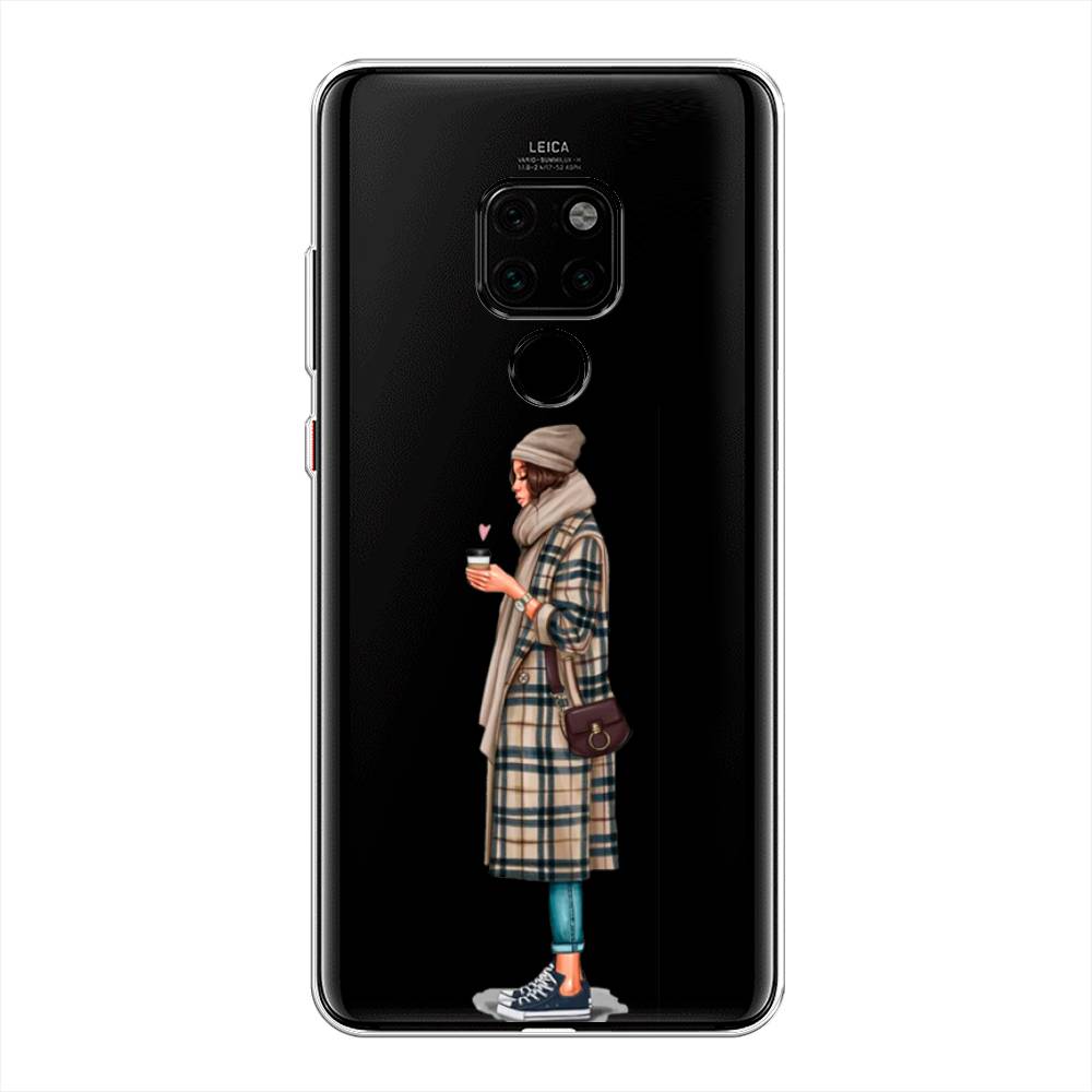 

Чехол на Huawei Mate 20 "Утренний кофе", Коричневый;бежевый, 66850-6