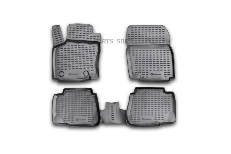 

AUTOFAMILY NLC1618210 Коврики в салон FORD Mondeo 2007-2014, 4 шт. (полиуретан)