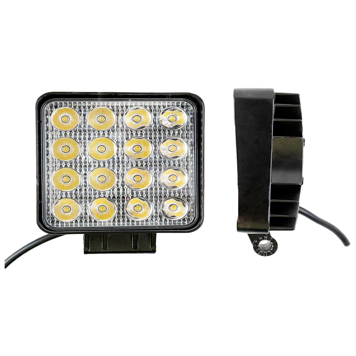 Фара противотуманная тюнинговая NORD YADA 16 LED 48W (квадрат, дальний свет)