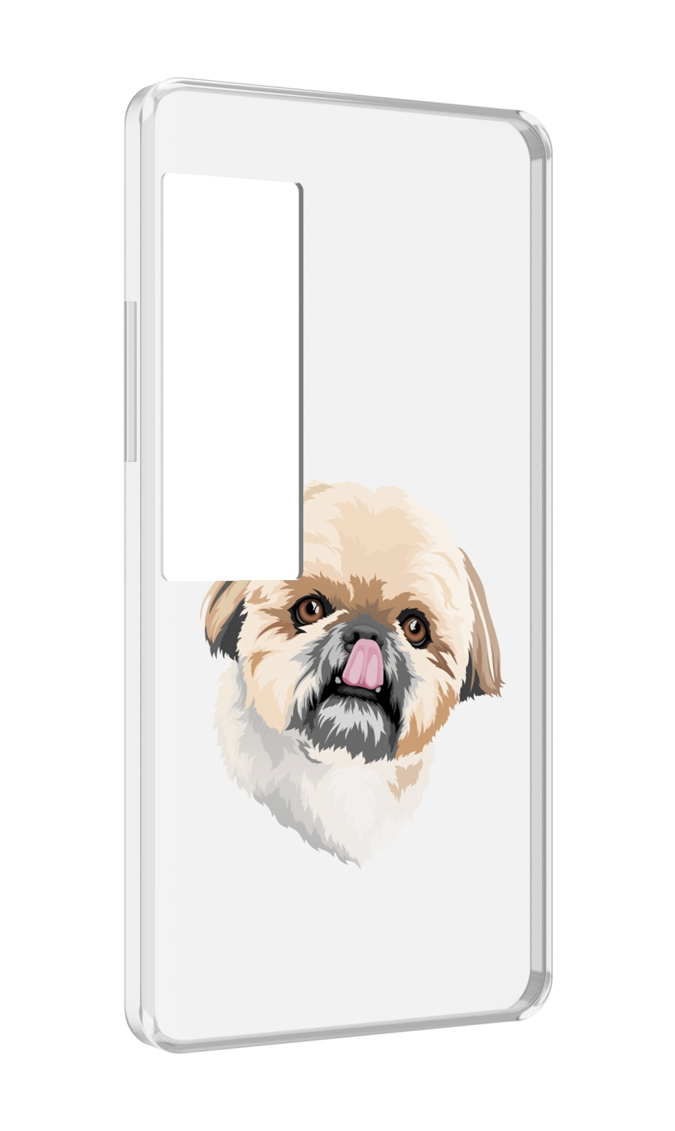 

Чехол MyPads собачка-с-язычком для Meizu Pro 7 Plus, Прозрачный, Tocco