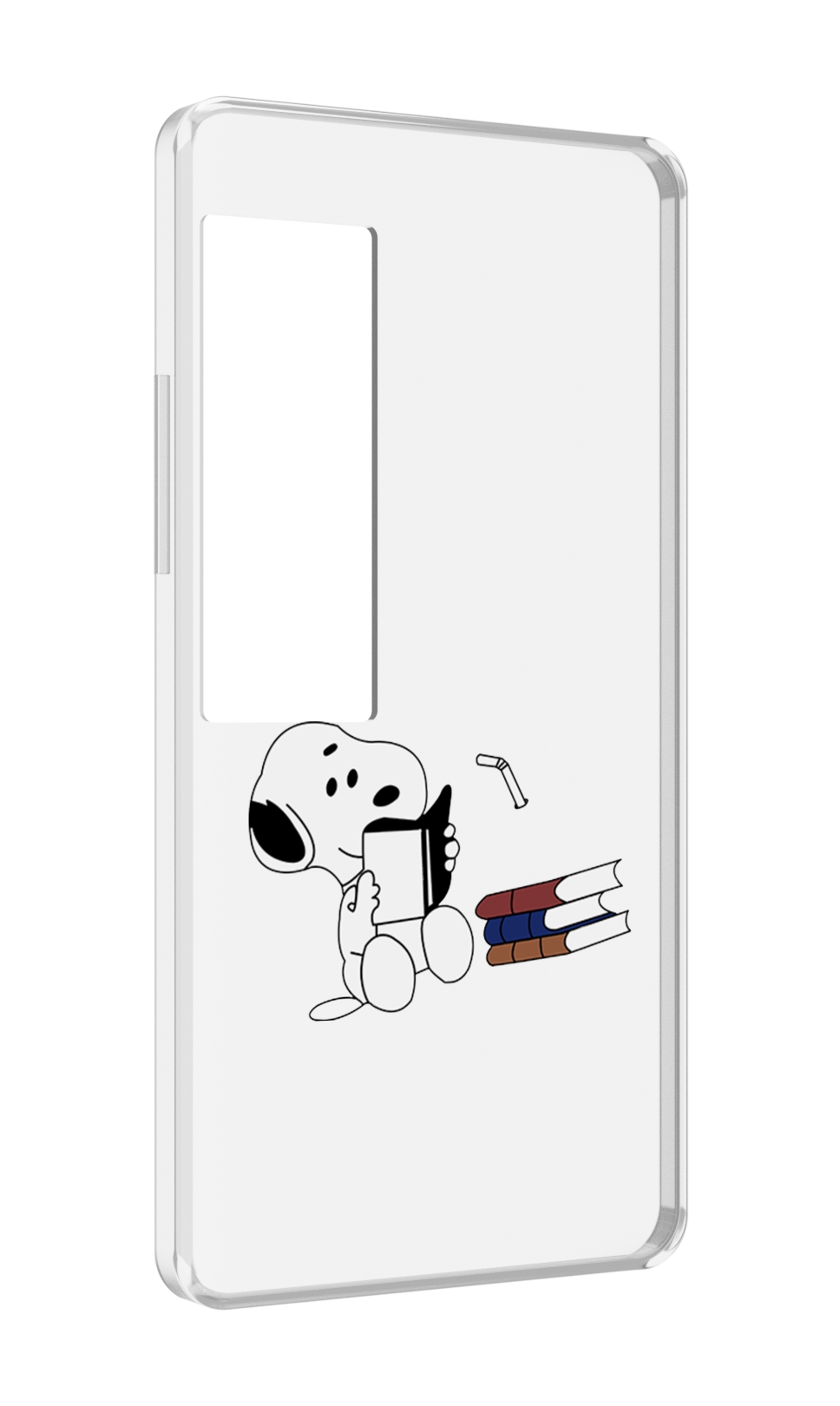 Чехол MyPads собака-с-книжками для Meizu Pro 7 Plus