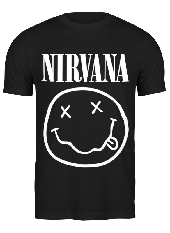 

Футболка мужская Printio Nirvana (нирвана) черная 3XL, Черный, Nirvana (нирвана)