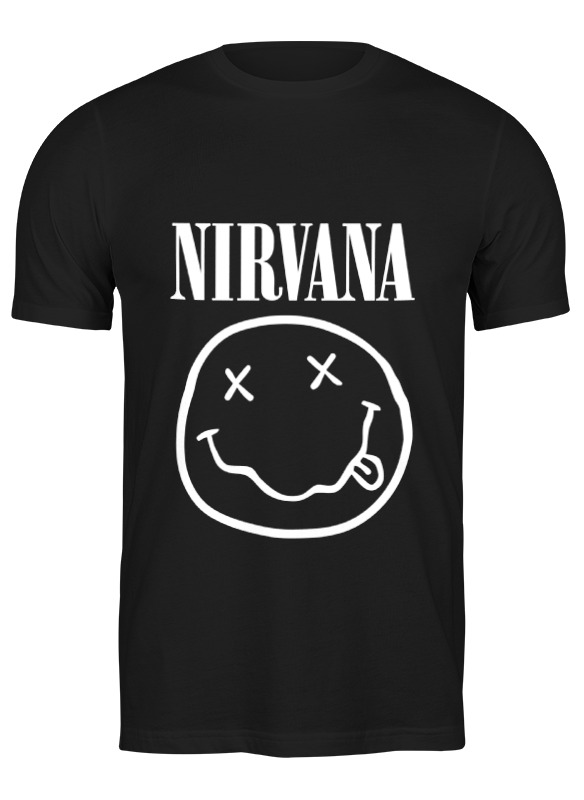 

Футболка мужская Printio Nirvana (нирвана) черная 3XL, Черный, Nirvana (нирвана)
