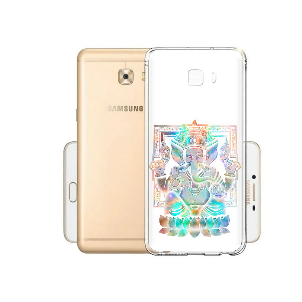 

Чехол MyPads Tocco для Samsung Galaxy C9 Pro умный слон, Прозрачный, Tocco