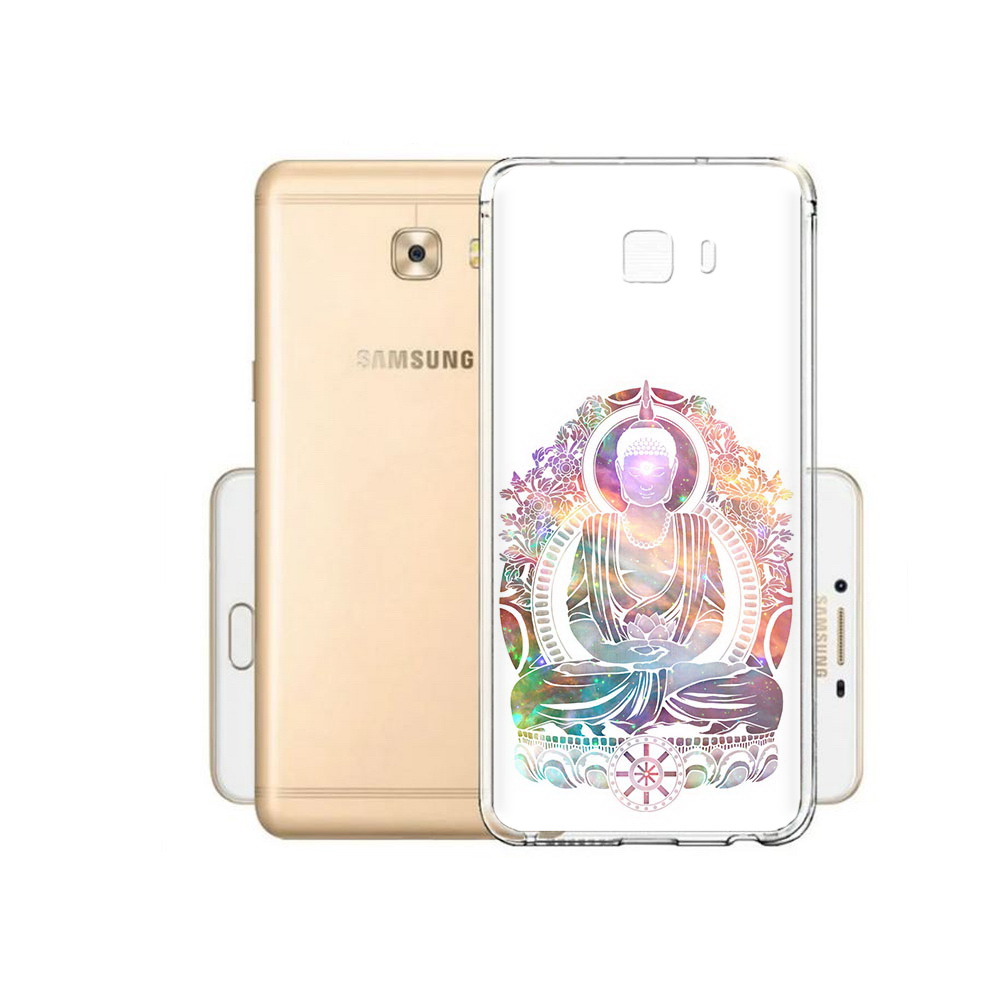 

Чехол MyPads Tocco для Samsung Galaxy C9 Pro умный мужчина абстракция, Прозрачный, Tocco