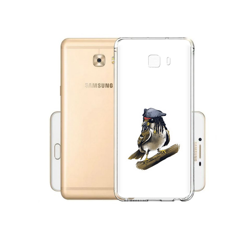 

Чехол MyPads Tocco для Samsung Galaxy C9 Pro Джек воробей, Прозрачный, Tocco