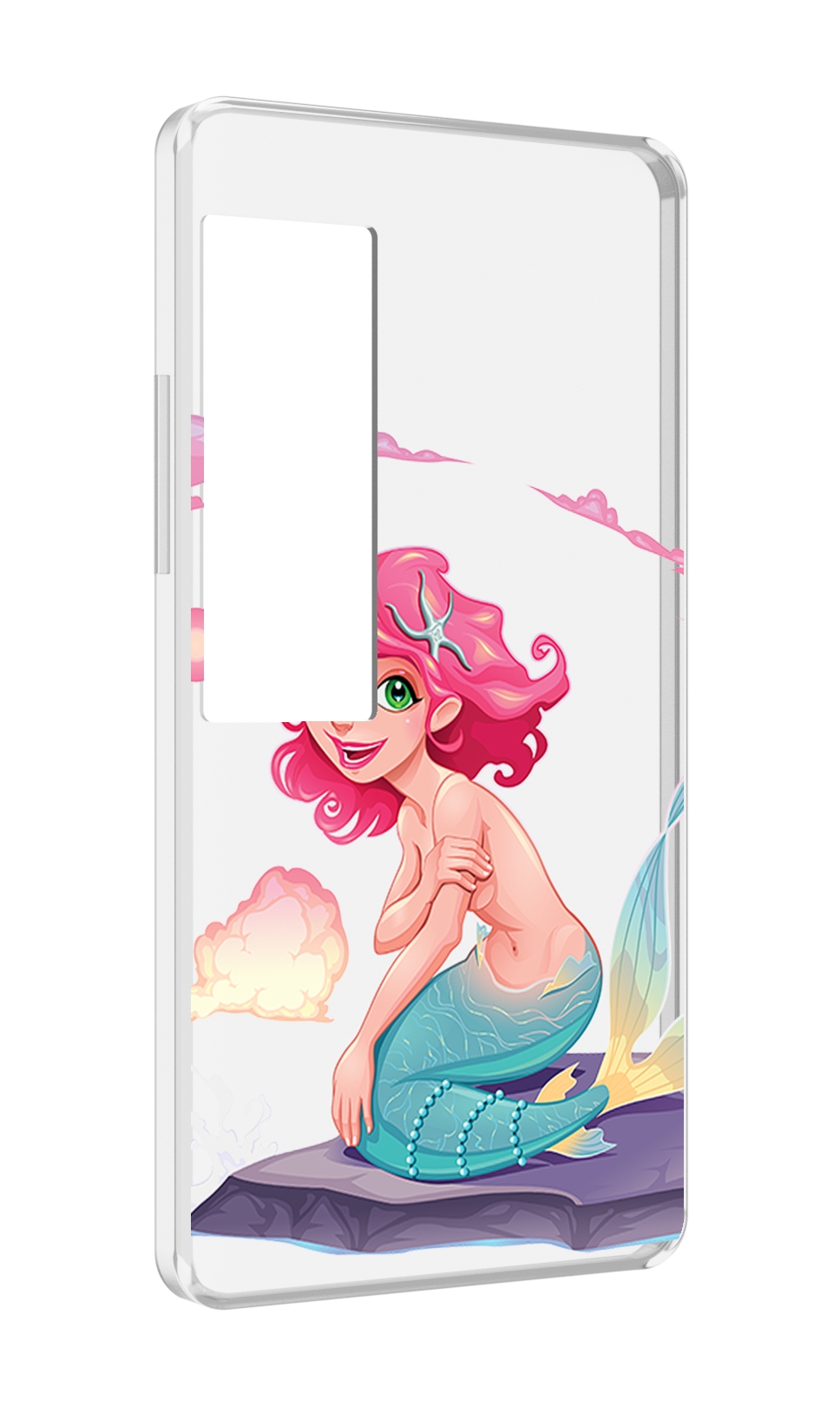 

Чехол MyPads русалочка для Meizu Pro 7 Plus, Прозрачный, Tocco