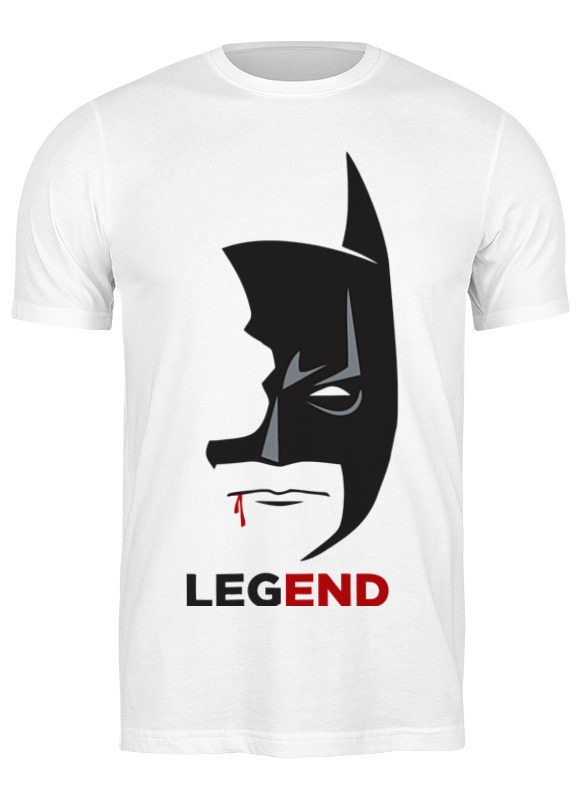 

Футболка мужская Printio Бэтмен (batman) белая 3XL, Белый, Бэтмен (batman)