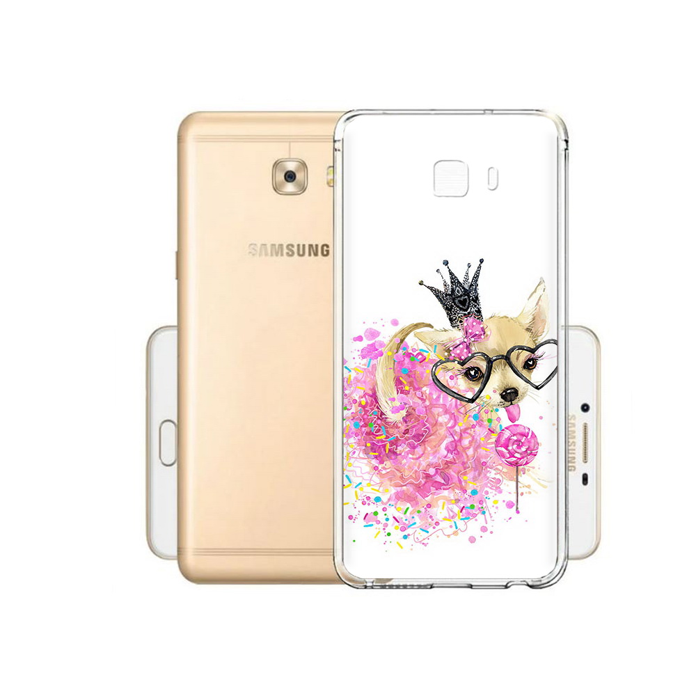 

Чехол MyPads Tocco для Samsung Galaxy C9 Pro сладкая принцесса, Прозрачный, Tocco