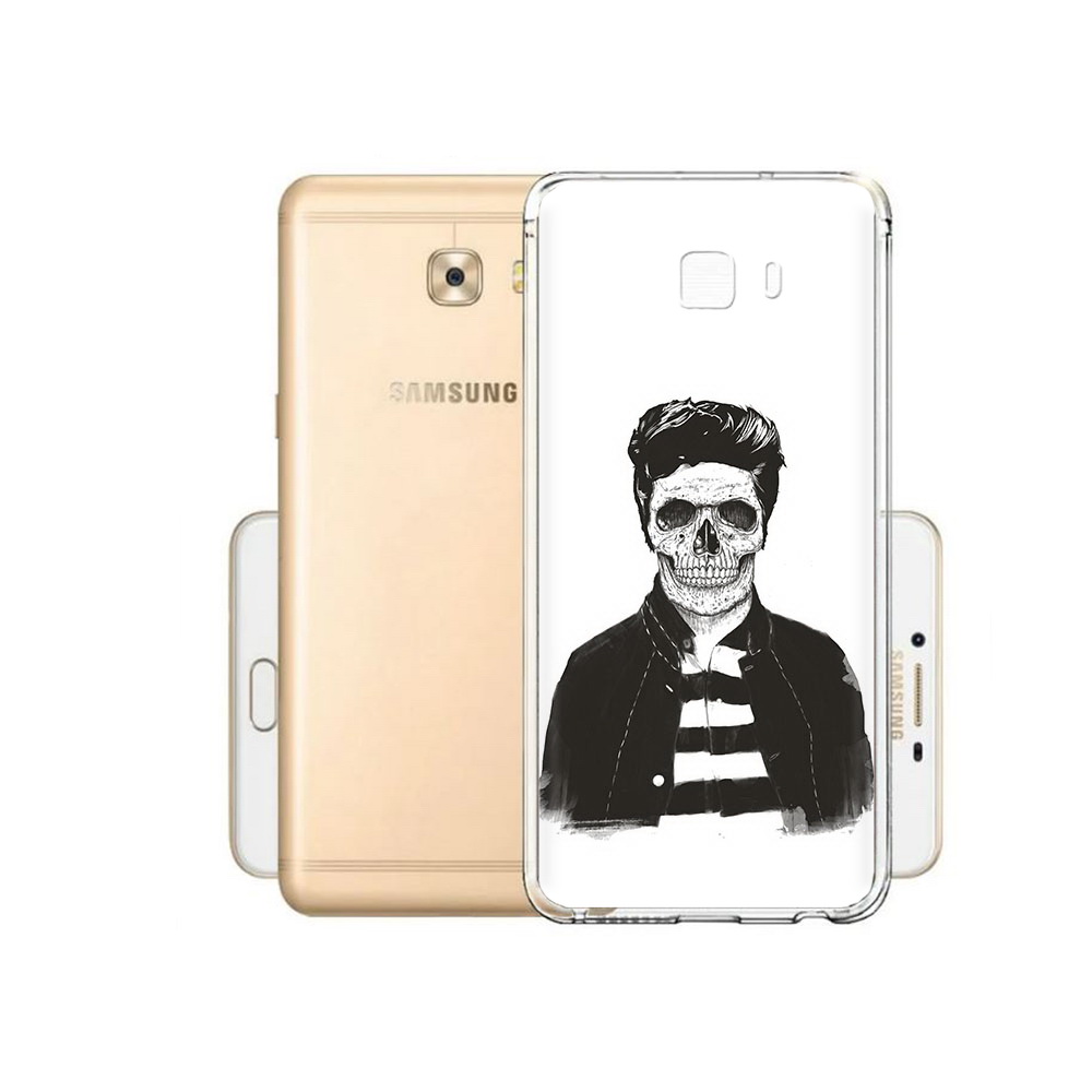

Чехол MyPads Tocco для Samsung Galaxy C9 Pro скелет, Прозрачный, Tocco