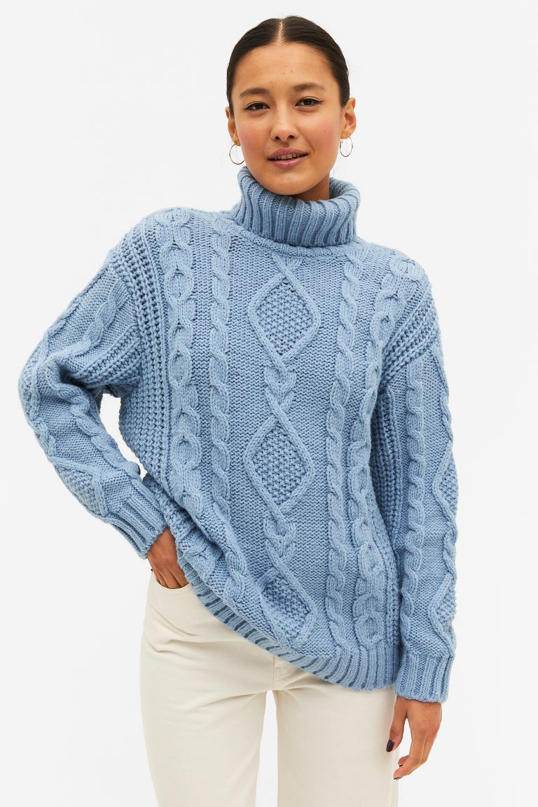 

Свитер женский Monki 1134406003 синий XL (доставка из-за рубежа), 1134406003