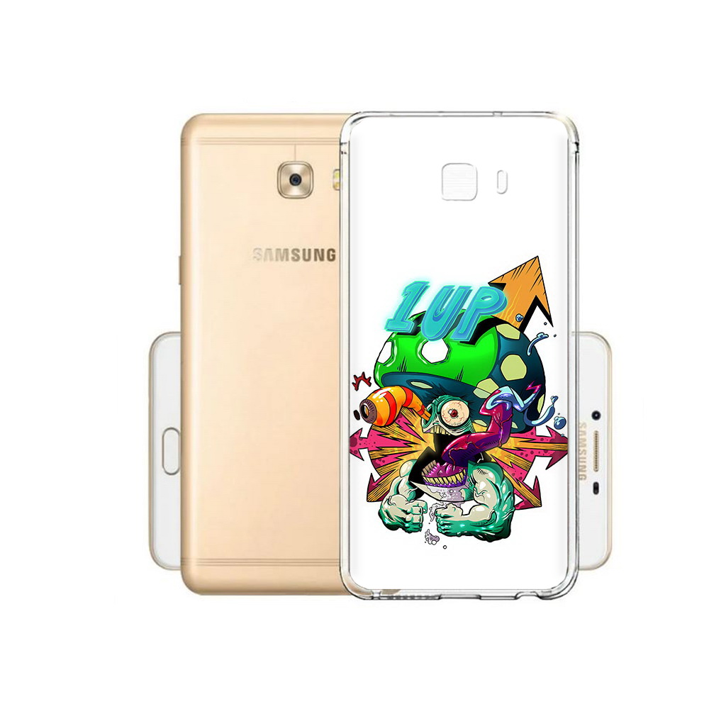 

Чехол MyPads Tocco для Samsung Galaxy C9 Pro сильный гриб абстракция, Прозрачный, Tocco