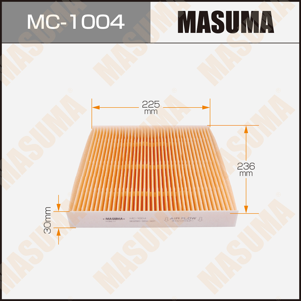 

Фильтр салона HONDA 07- MASUMA MC-1004