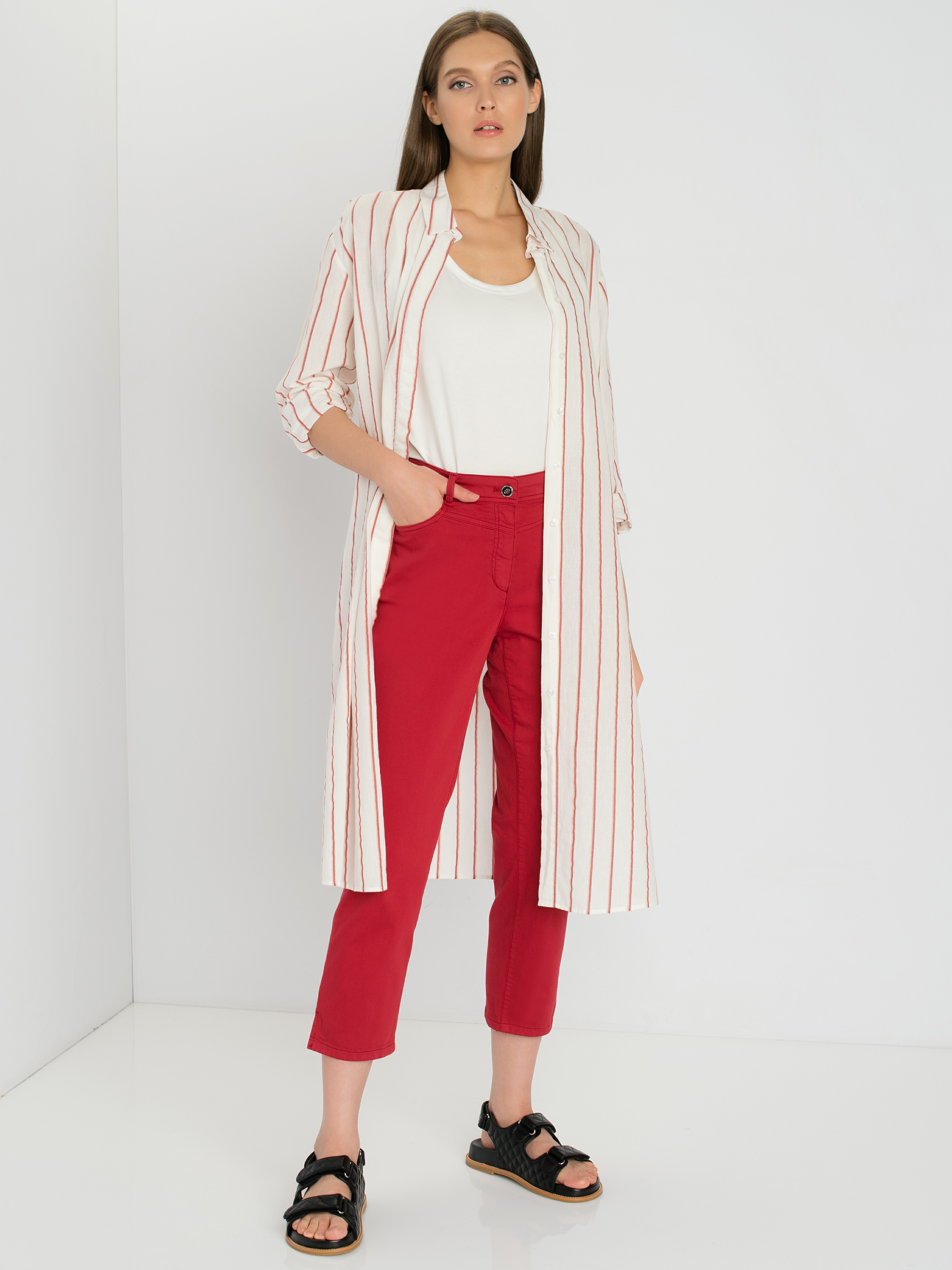 

Джинсы женские Gerry Weber 720025-31605-60695 красные 34, 720025-31605-60695