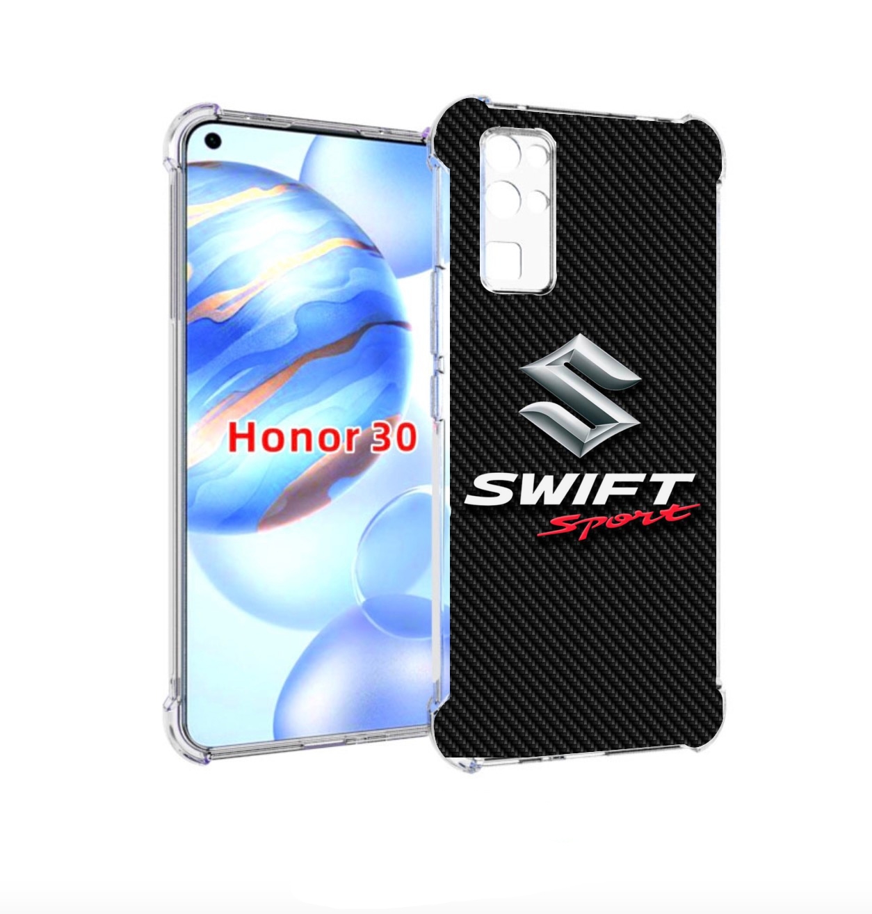 

Чехол бампер MyPads suzuki сузуки 1 мужской для Honor 30 (BMH-AN, Прозрачный, Tocco
