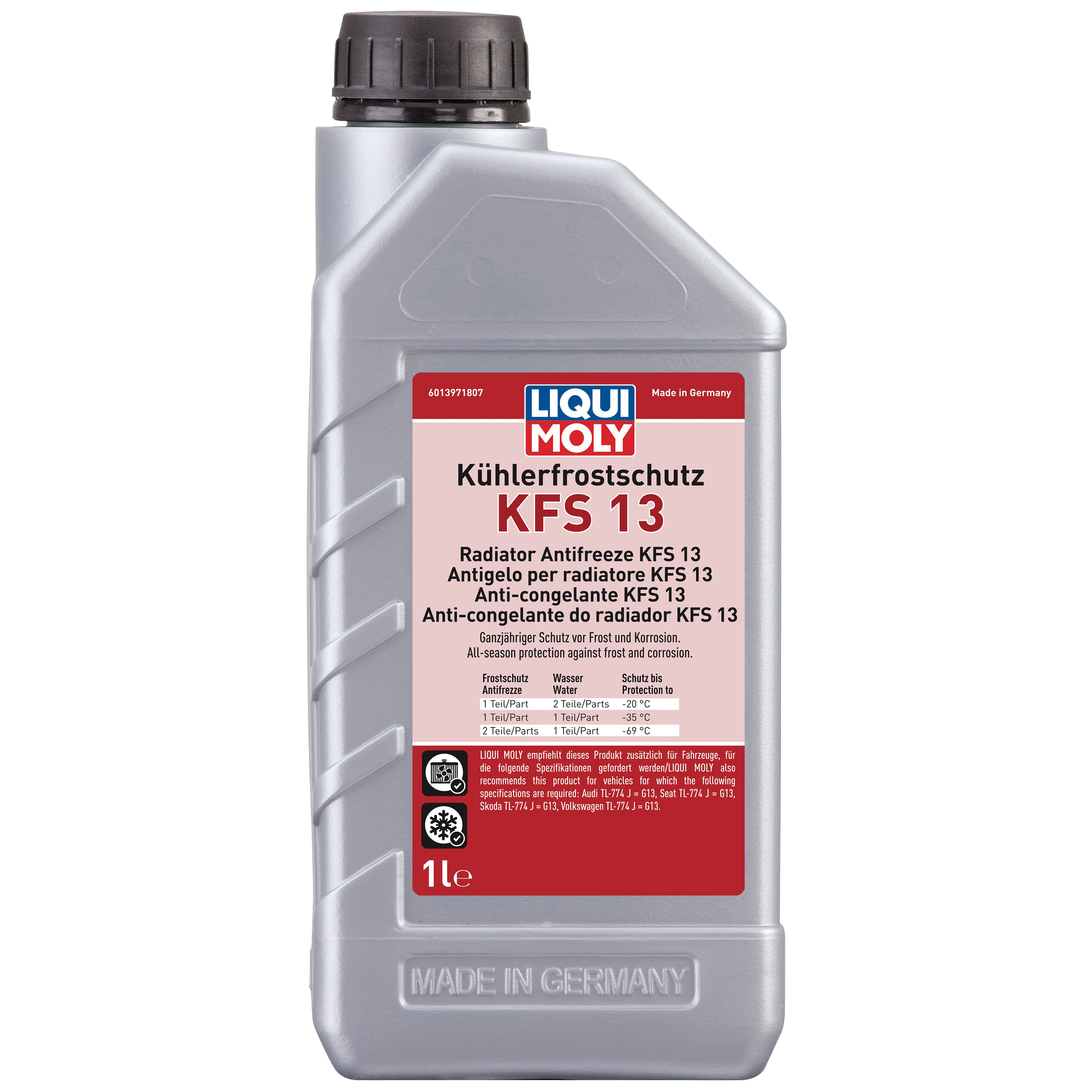 Концентрат liqui moly. Антифриз g13 TL-VW 774 G. Антифриз Liqui Moly 21130.