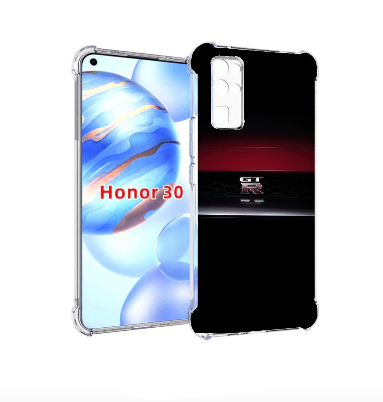 

Чехол бампер MyPads nissan ниссан 1 мужской для Honor 30 (BMH-AN, Прозрачный, Tocco