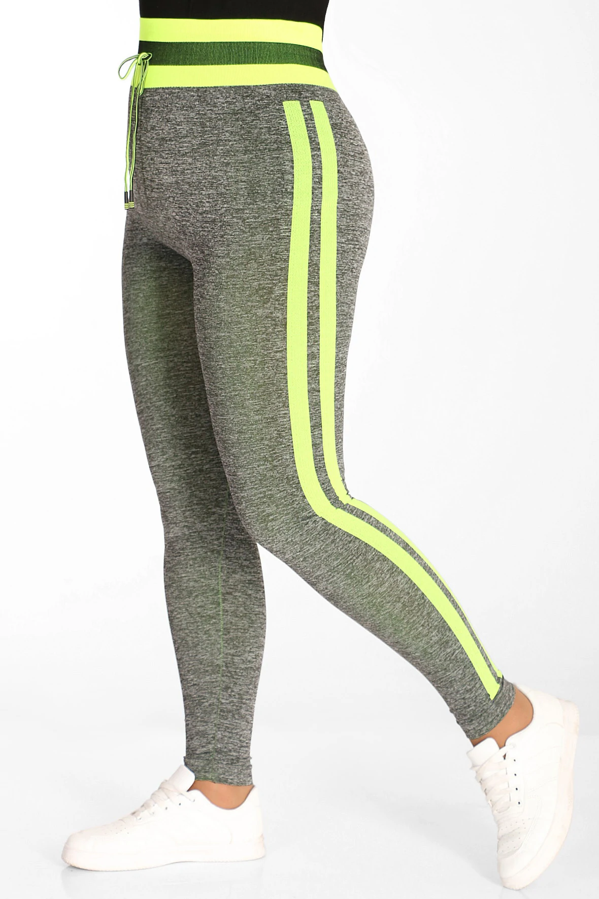 

Спортивные леггинсы женские AlmondShop 1578.С4 серые 52 RU, 1578.С4