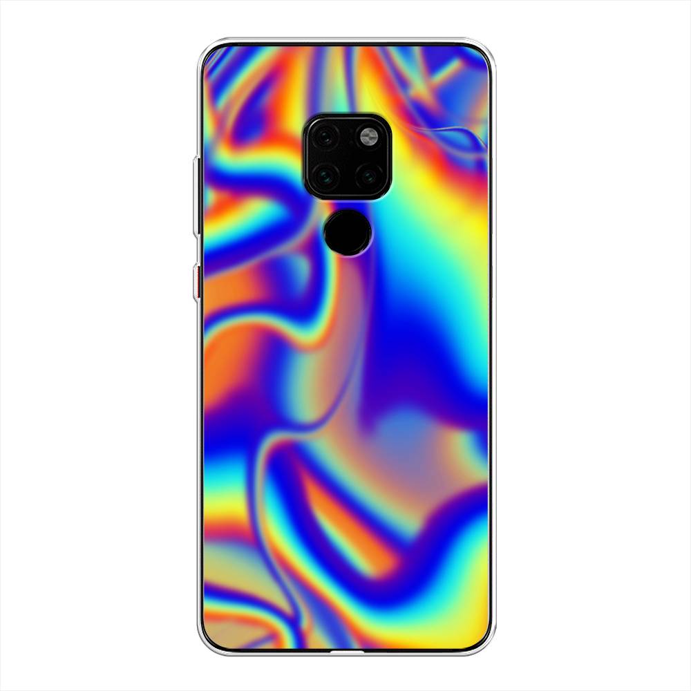 

Чехол на Huawei Mate 20 "Яркая голограмма", Разноцветный, 66850-3