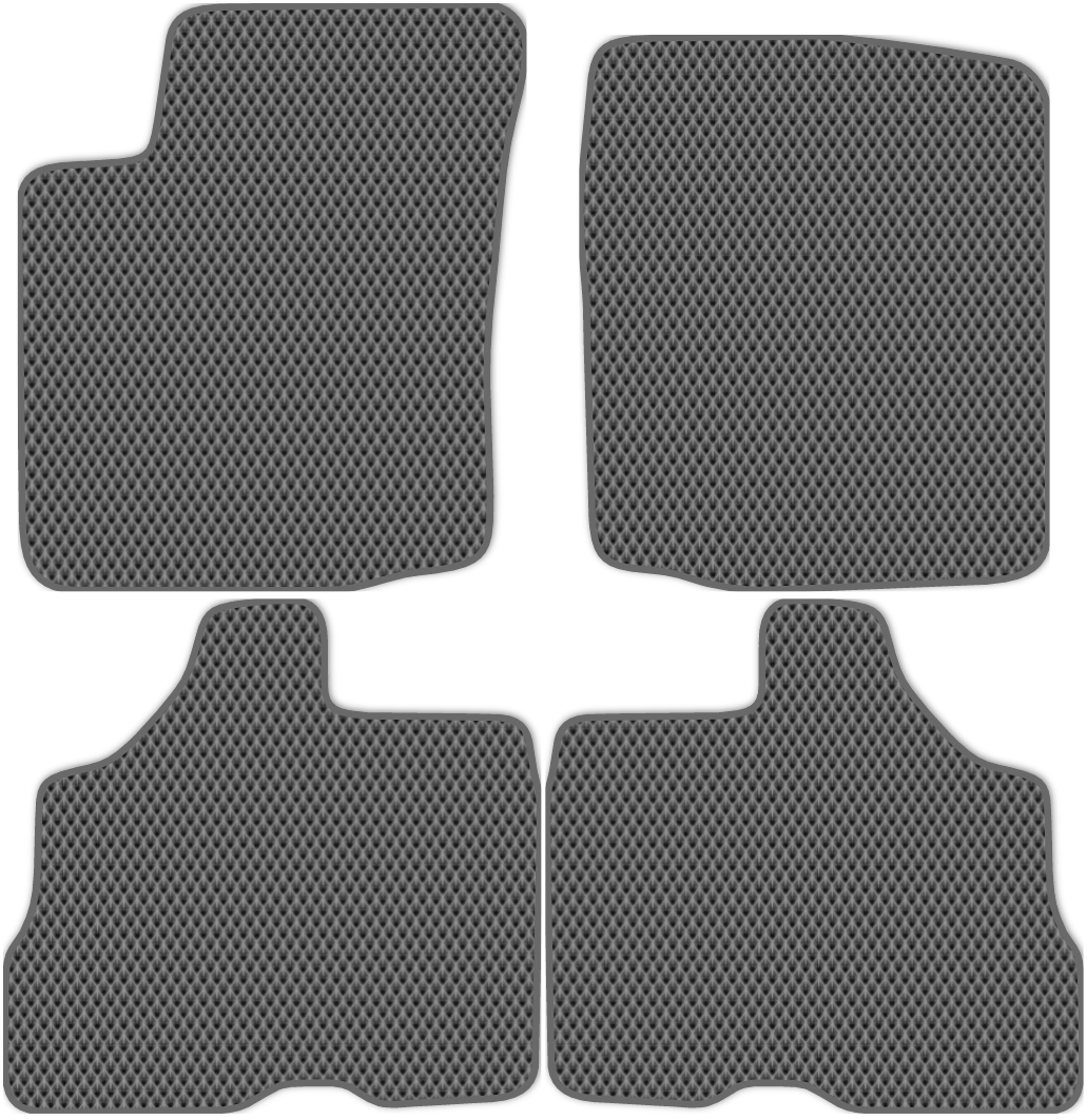 

Коврики ЭВА в салон для Suzuki Vitara 2 1997 - 2005, 4 шт. серый, темно-серый кант, 4702-S4N-H