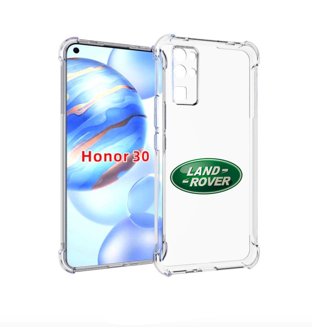 

Чехол бампер MyPads land-rover-3 для Honor 30 (BMH-AN10) противо, Прозрачный, Tocco