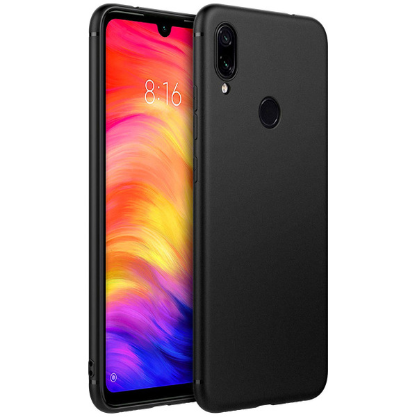 

Чехол-панель для телефона SOFT TOUCH ДЛЯ XIAOMI REDMI NOTE 7/7PRO ЧЕРНЫЙ (010659)