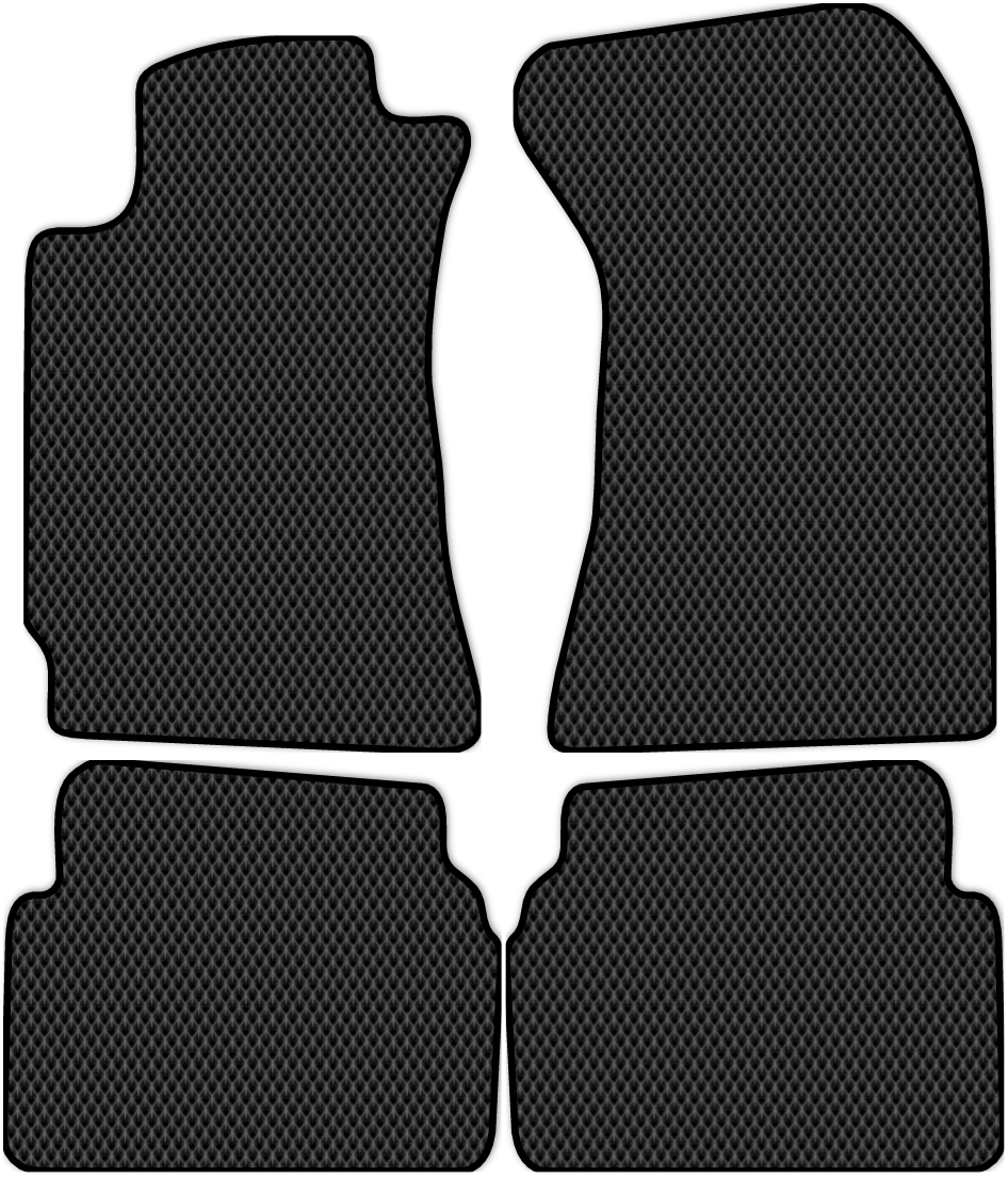 

Коврики ЭВА в салон для Subaru Forester (SG) 2002 - 2008, 4 шт. черный, 4601-S4N-H