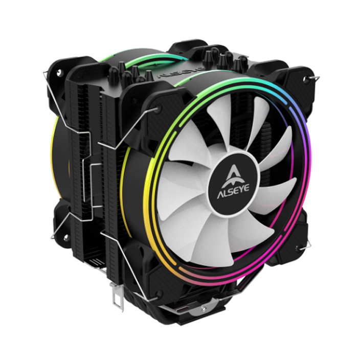 Процессорный кулер Alseye H120D-4.0 (Black) II RGB