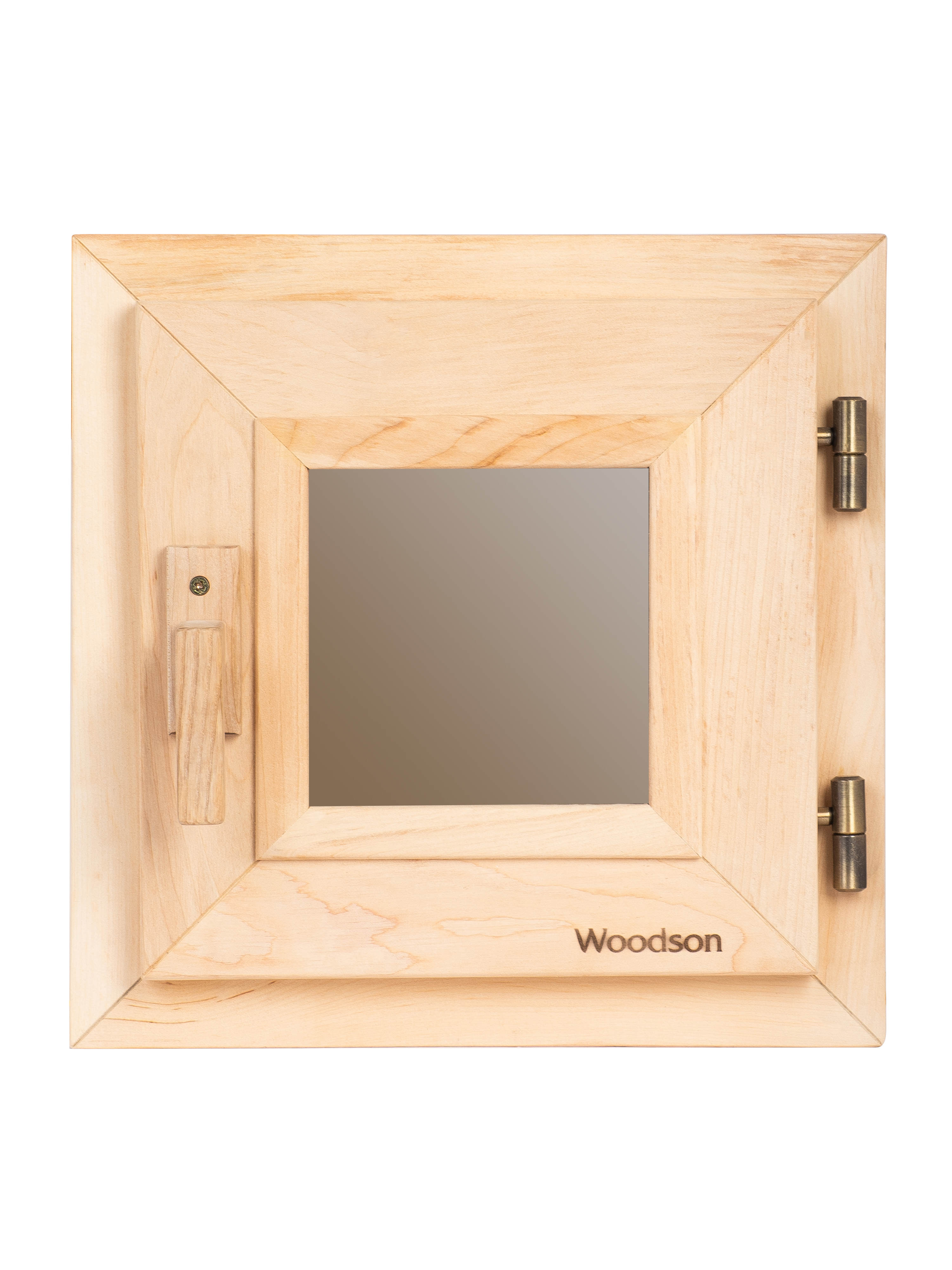 Окно деревянное Woodson WO1 300x300 мм ольха