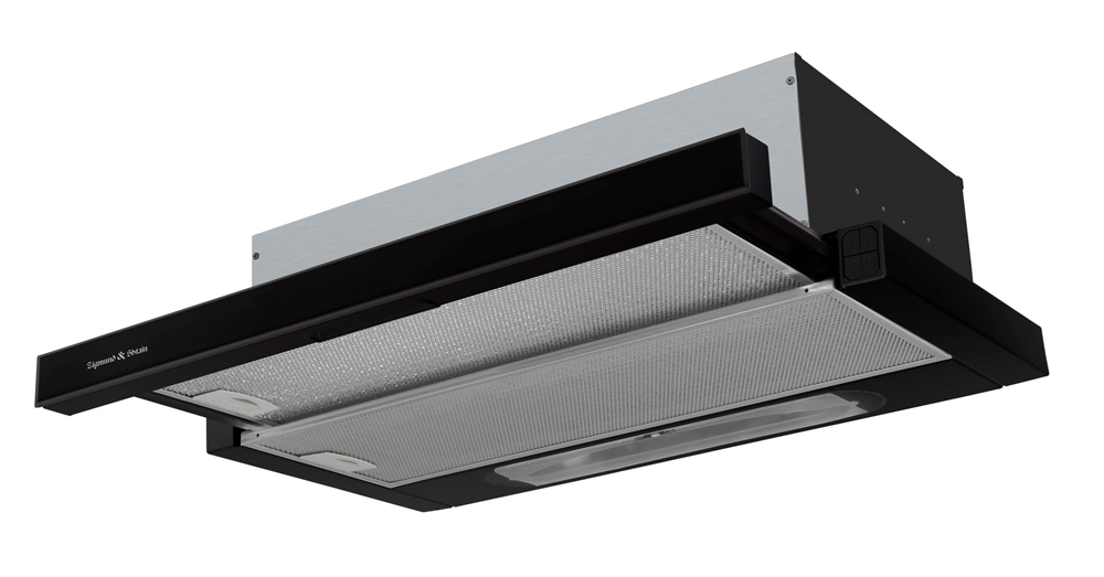 

Вытяжка встраиваемая Zigmund & Shtain K 010.6 B 2М Black, K 010.6 B
