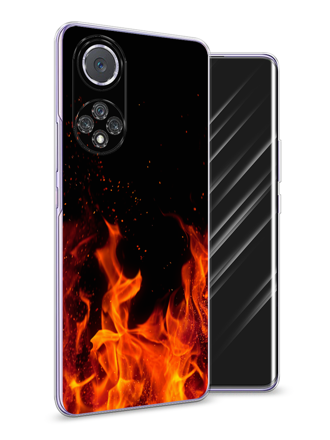 

Чехол Awog на Huawei Nova 9 "Все в огне", Оранжевый;черный, 6106150-4