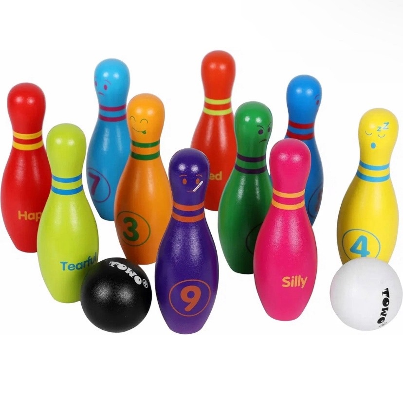 

Игровой набор боулинг с цифрами