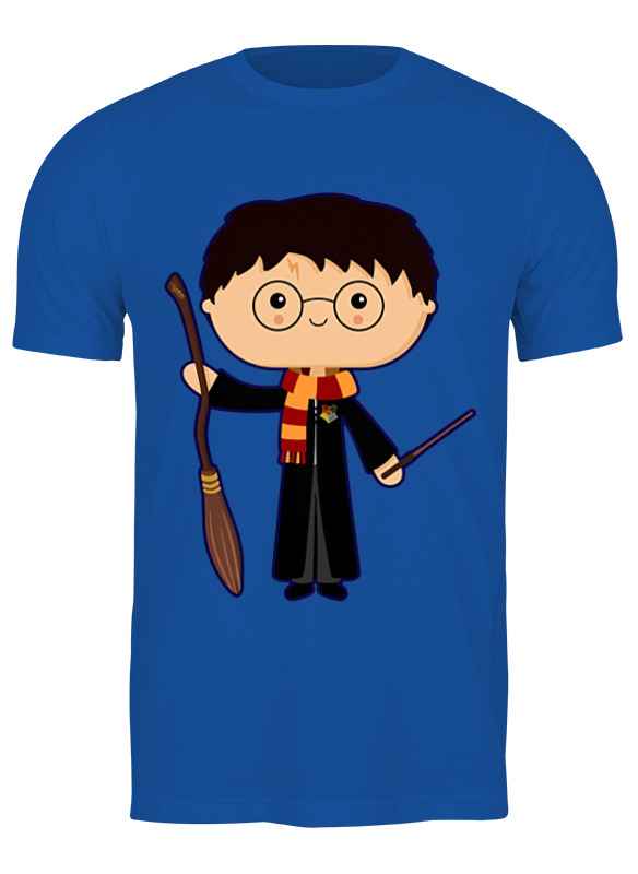 

Футболка мужская Printio Гарри поттер (harry potter) синий 3XL, Гарри поттер (harry potter)