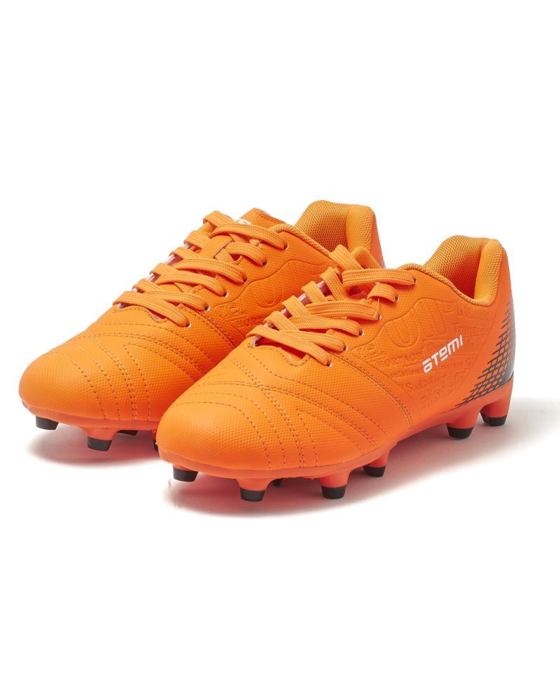 Бутсы футбольные Atemi, оранжевые, синтетическая кожа, Sd550 Msr (45)