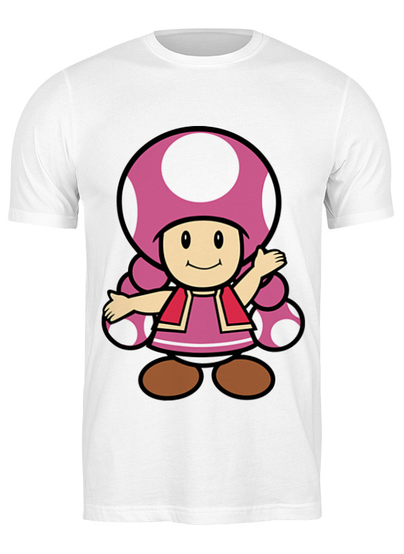 

Футболка мужская Printio Toadette (mario) белая 3XL, Белый, Toadette (mario)