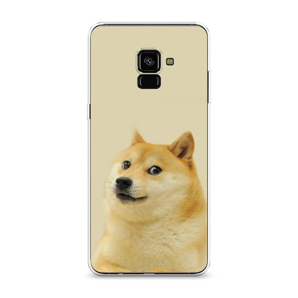 

Чехол Awog на Samsung Galaxy A8 + "Собака подозревака", Коричневый;желтый;бежевый, 25550-9