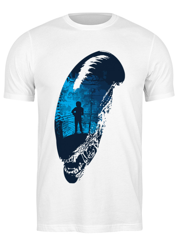 

Футболка мужская Printio Чужой (alien) белая 3XL, Белый, Чужой (alien)