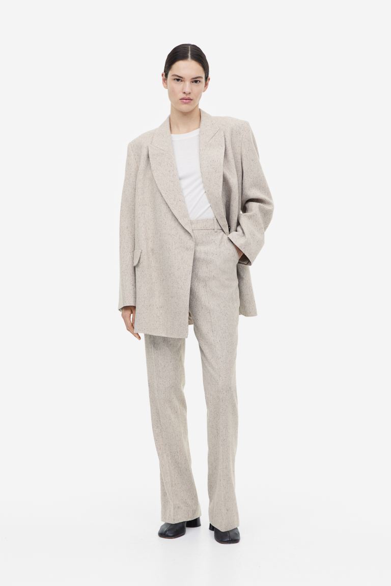 

Брюки женские H&M 1134135001 бежевые 38 EU (доставка из-за рубежа), 1134135001
