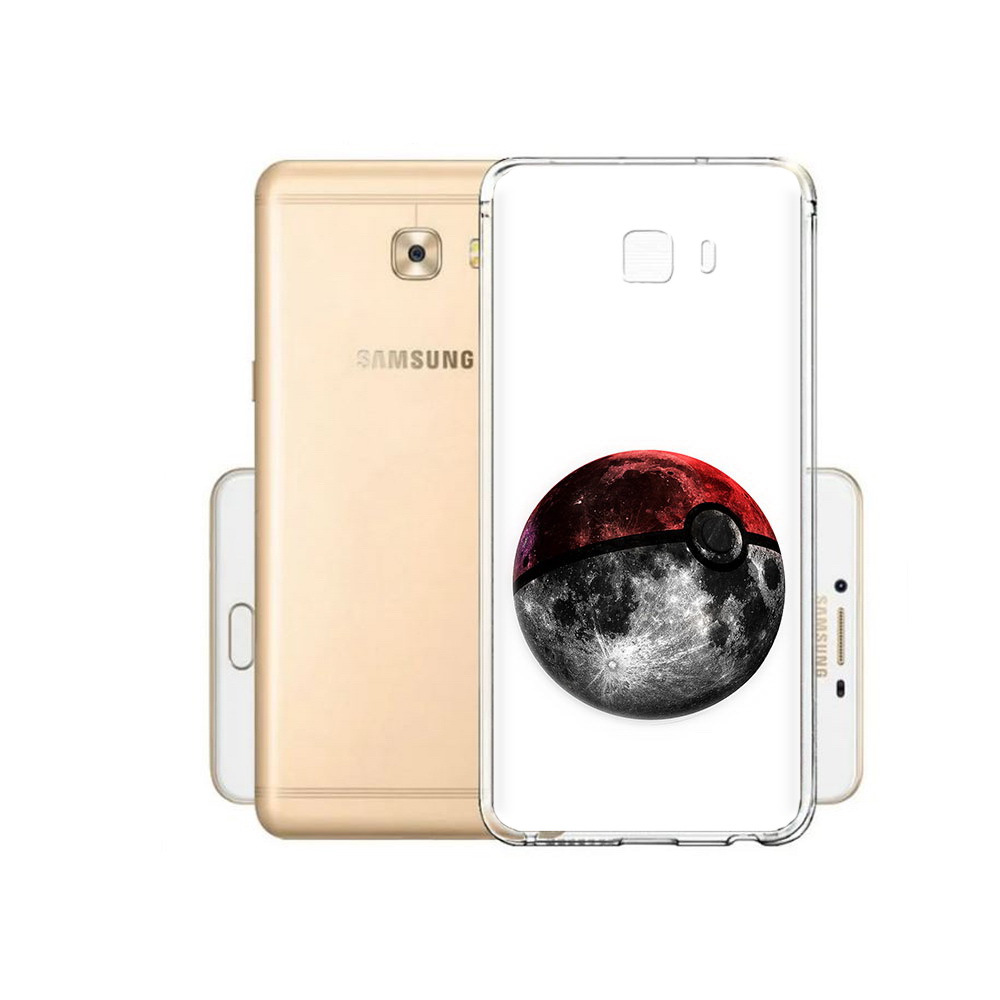 

Чехол MyPads Tocco для Samsung Galaxy C9 Pro планета покебол, Прозрачный, Tocco