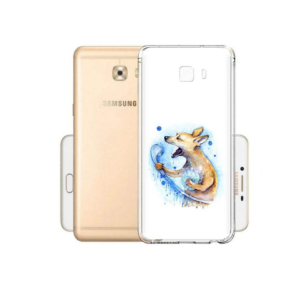 

Чехол MyPads Tocco для Samsung Galaxy C9 Pro пение в душе, Прозрачный, Tocco