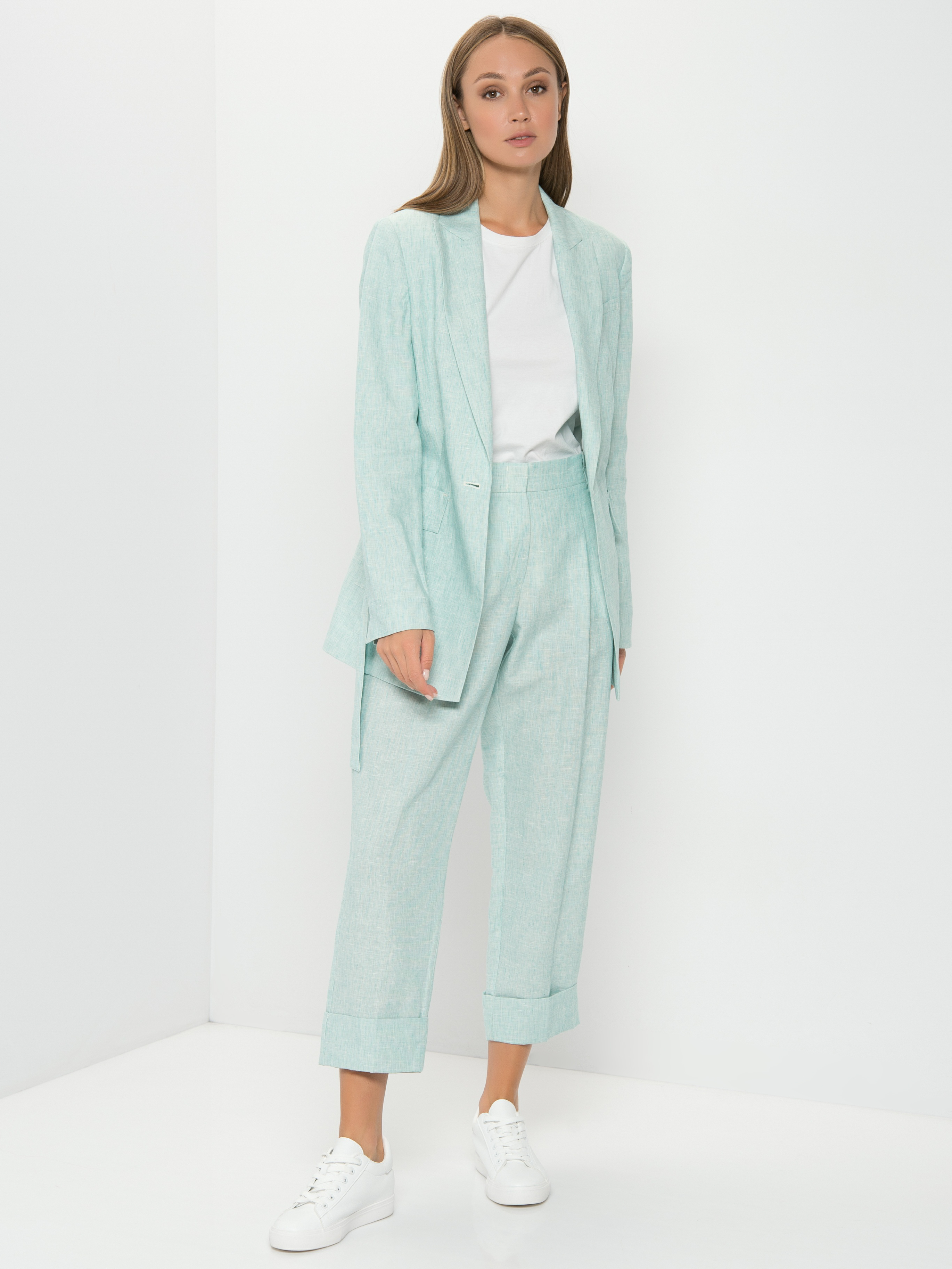 

Брюки женские Gerry Weber 720011-31336-5090 зеленые 38, 720011-31336-5090