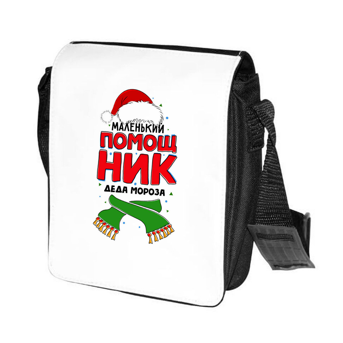 

Сумка унисекс CoolPodarok CN0151144 черно-белый, Черный;белый, CN0151144