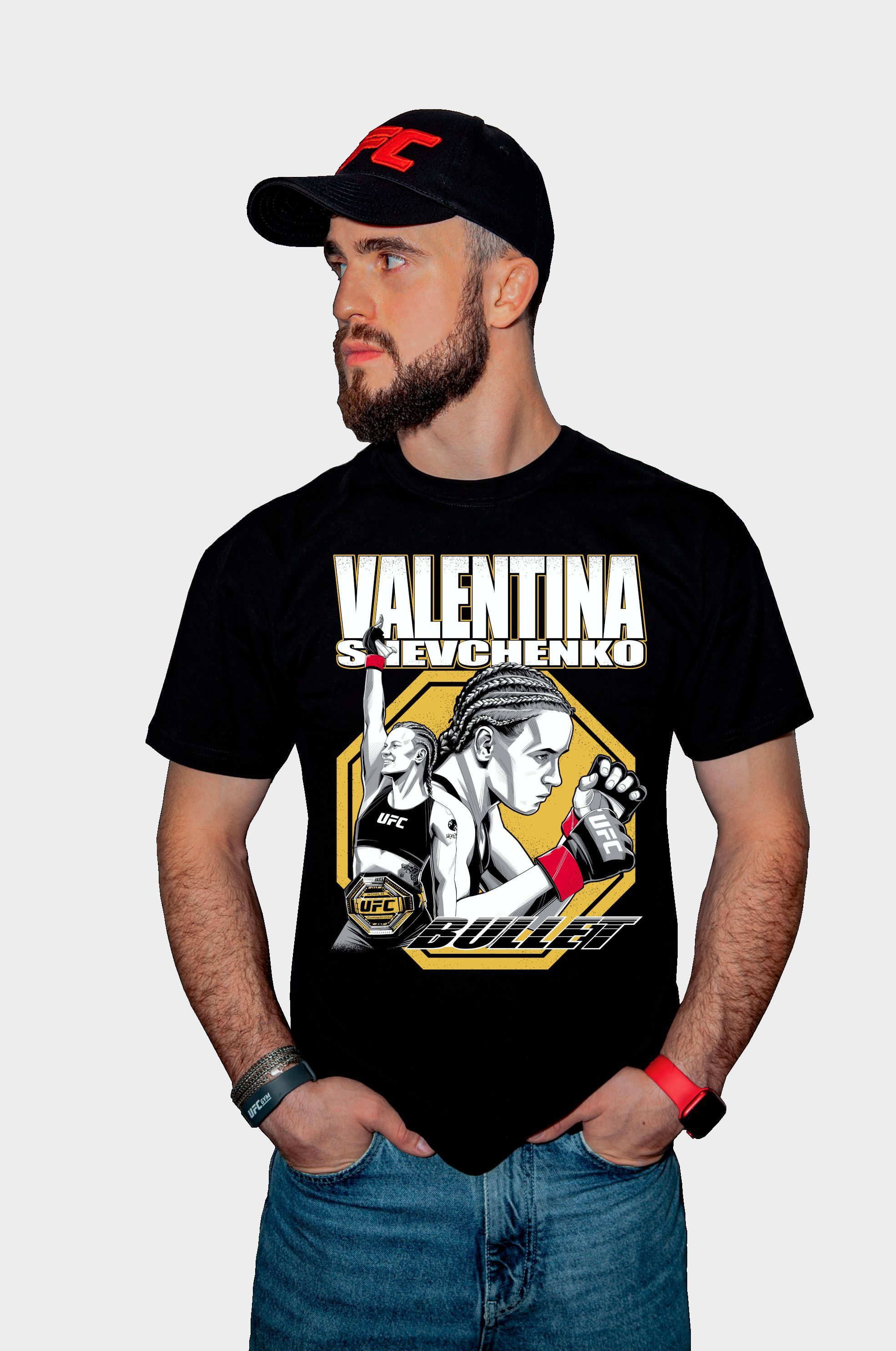 

Футболка мужская UFC UFCTSBL001131P черная M, UFCTSBL001131P