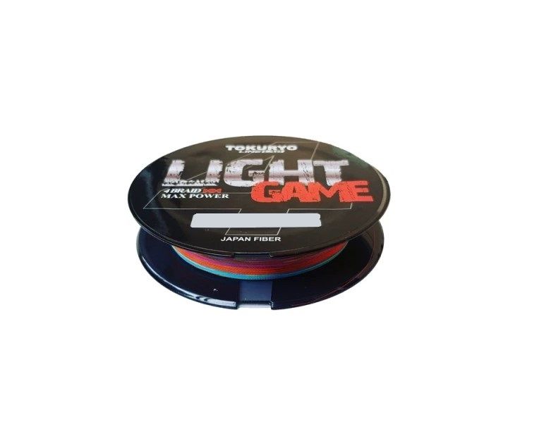 

Tokuryo Леска плетеная (шнур) TOKURYO LIGHT GAME X4 5-MULTI (TLGX4-3 (150 м 0,15мм) ), Разноцветный