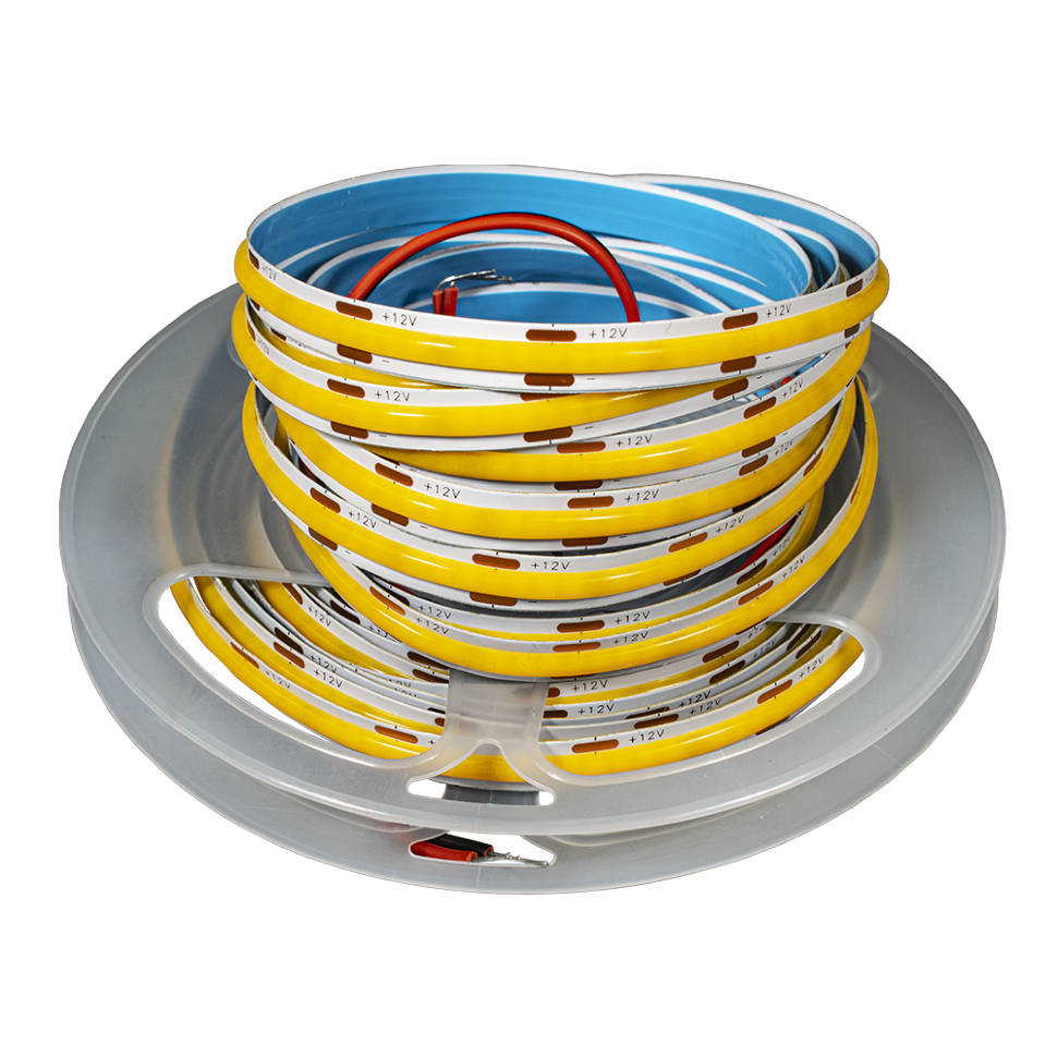 

Светодиодная лента GLS LUX COB, 4000K 320LED/м, 12В, 10Вт/м, 8мм, LUX COB