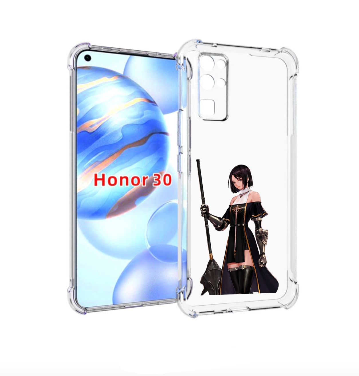 

Чехол бампер MyPads dungeon-fighter для Honor 30 (BMH-AN10) прот, Прозрачный, Tocco