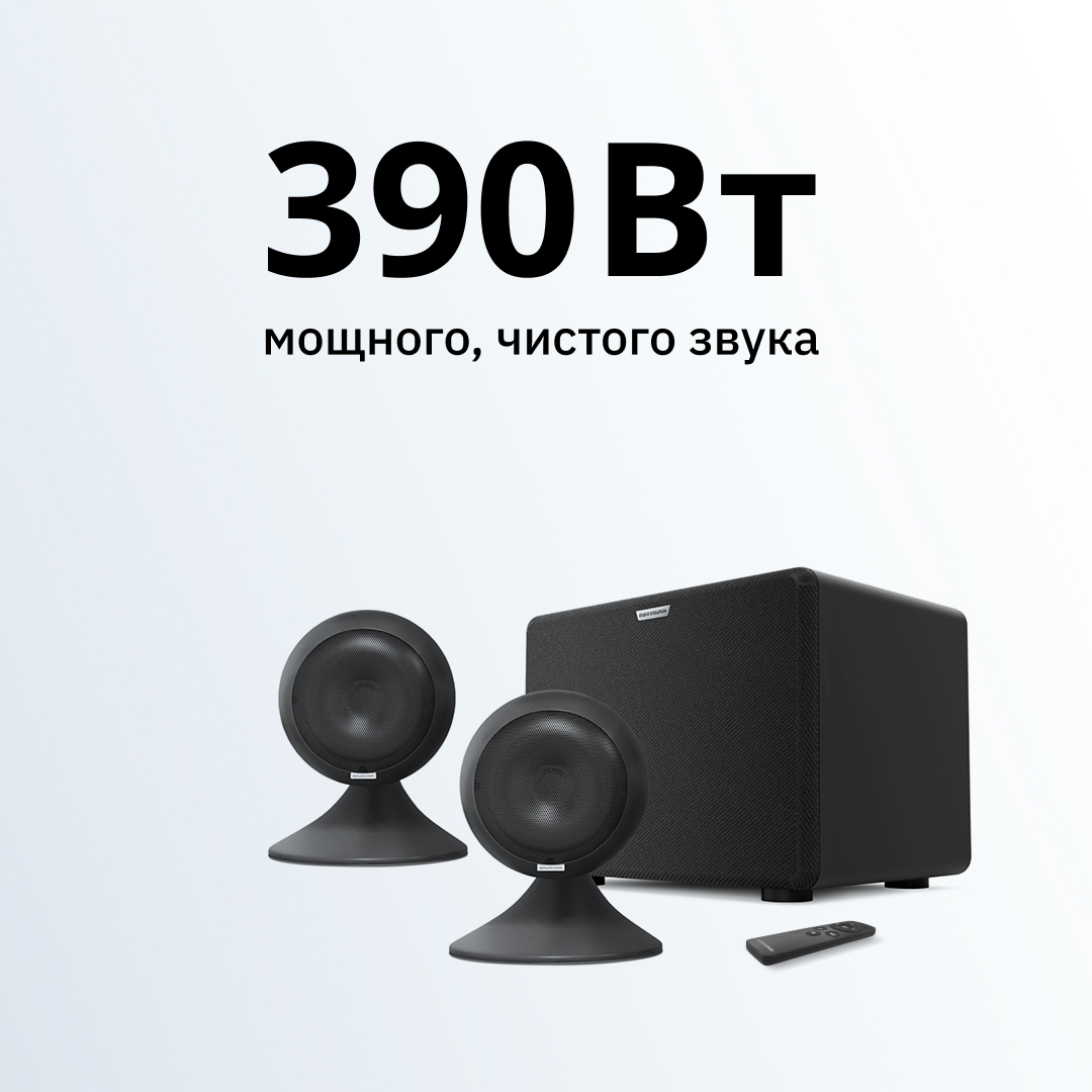 Аудиосистема EvoSound Sphere 2.1 Black