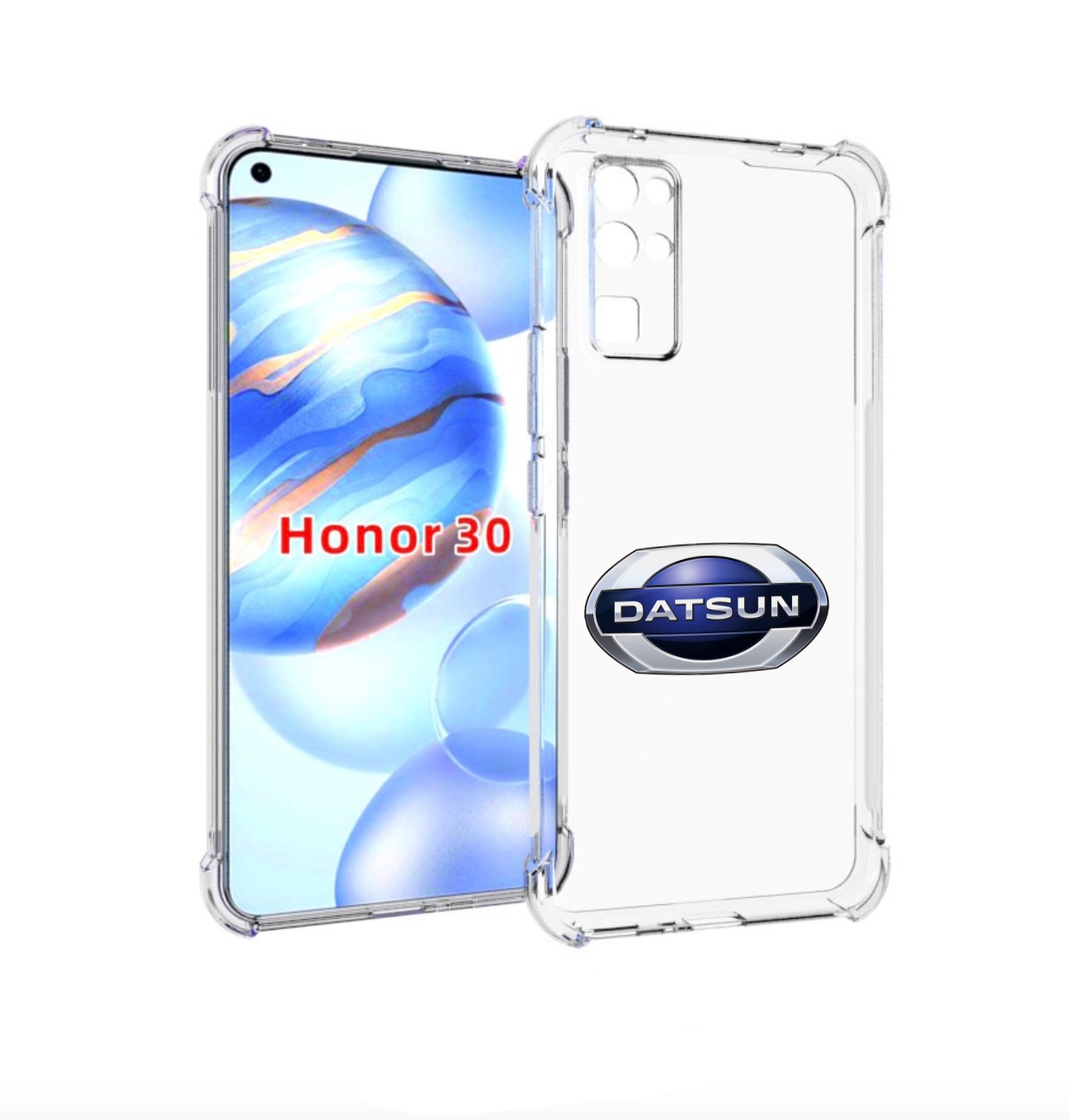 

Чехол бампер MyPads datsun мужской для Honor 30 (BMH-AN10) проти, Прозрачный, Tocco