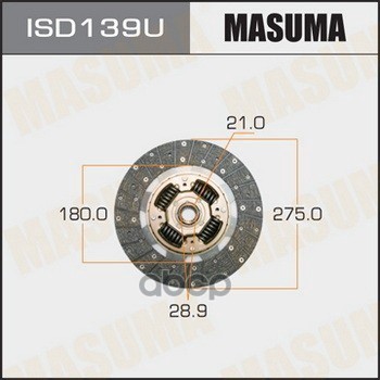 

MASUMA ISD139U Диск сцепления